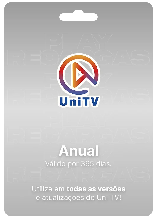 Gift Card UNITV - Anual